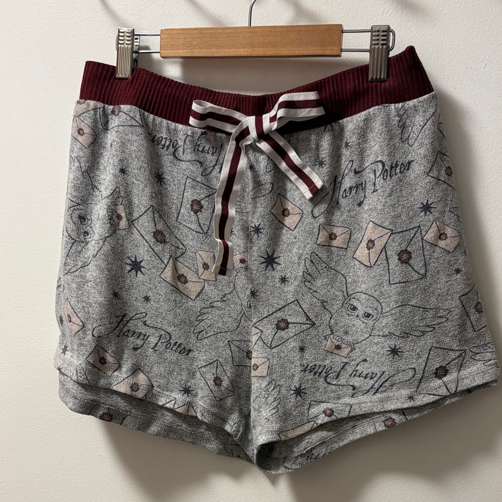 💕Harry Potter Gray Lounge Shorts M L